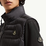 Emeishan Snake-Quilted Down Gilet