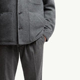 Germain Wool Down Shirt Jacket