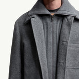 Germain Wool Down Shirt Jacket