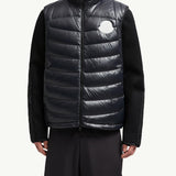 Menelao Hooded Curvy-Quilted Down Gilet