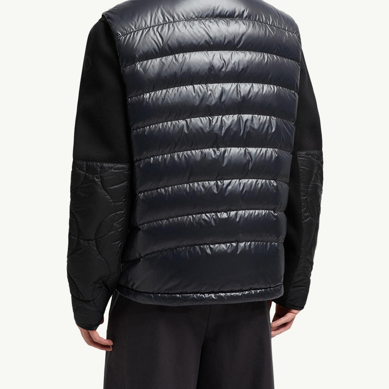Menelao Hooded Curvy-Quilted Down Gilet