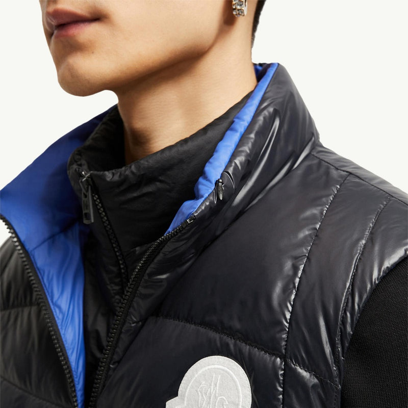 Menelao Hooded Curvy-Quilted Down Gilet