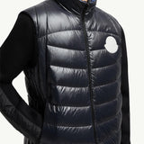 Menelao Hooded Curvy-Quilted Down Gilet