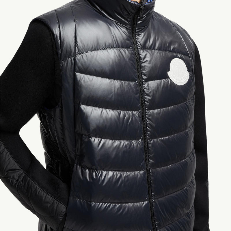 Menelao Hooded Curvy-Quilted Down Gilet