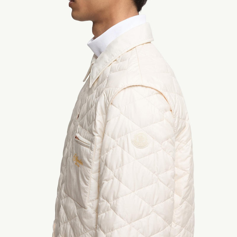 Kastos Diamond-Quilted Down Shirt Jacket