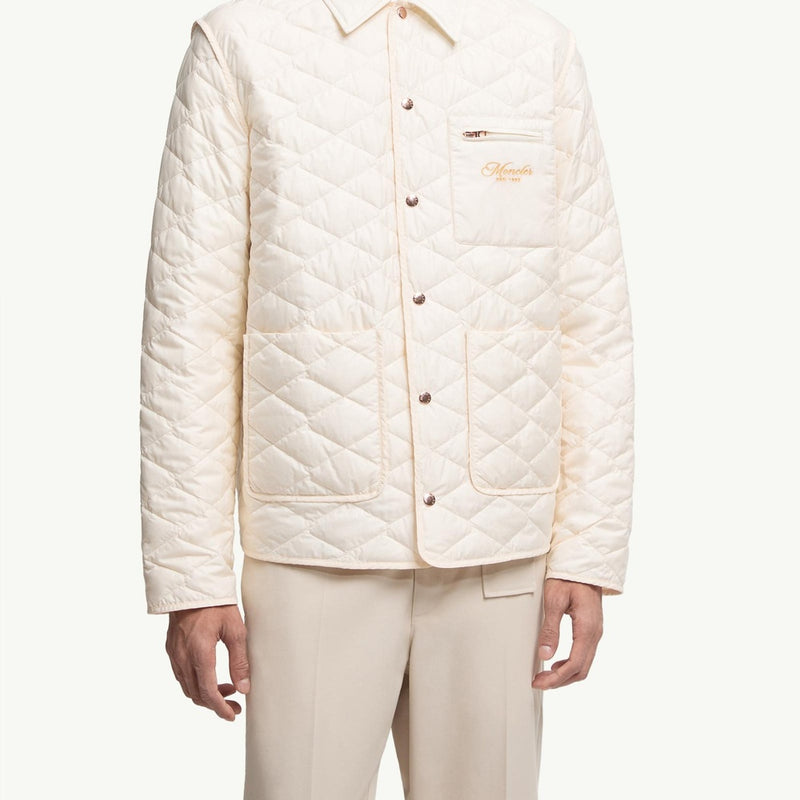 Kastos Diamond-Quilted Down Shirt Jacket