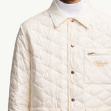 Kastos Diamond-Quilted Down Shirt Jacket