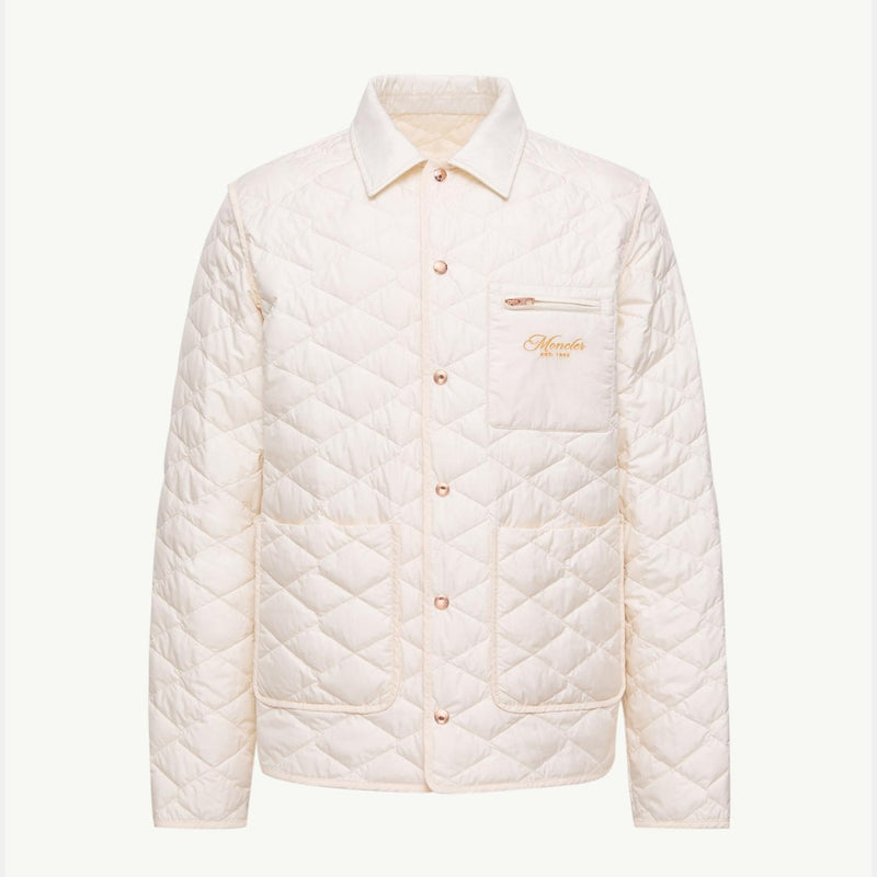 Kastos Diamond-Quilted Down Shirt Jacket