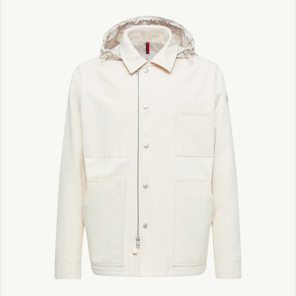 Guerledan Hooded Cotton Shirt Jacket