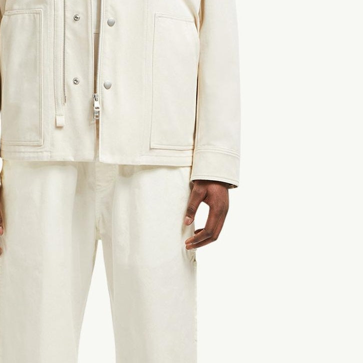 Guerledan Hooded Cotton Shirt Jacket