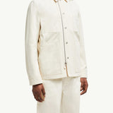 Guerledan Hooded Cotton Shirt Jacket