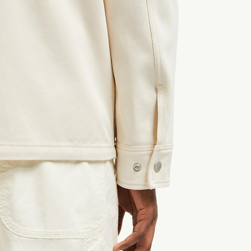 Guerledan Hooded Cotton Shirt Jacket