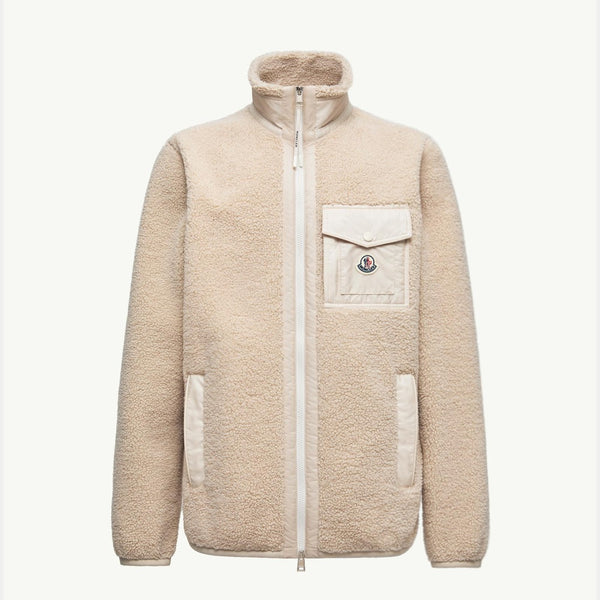 Teddy Zip-Up Sweatshirt with Pocket