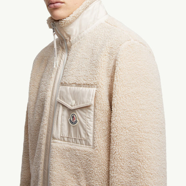 Teddy Zip-Up Sweatshirt with Pocket