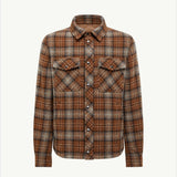 Checked Wool Shirt Jacket