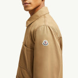 Guerledan Hooded Cotton Shirt Jacket