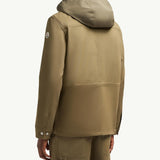 Guerledan Hooded Cotton Shirt Jacket