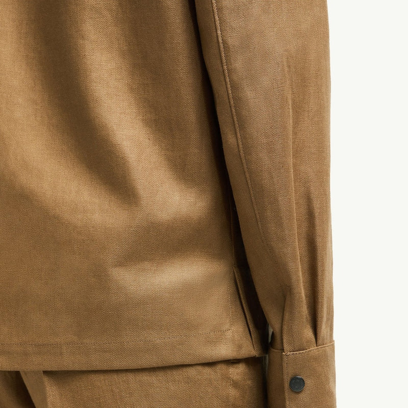 Callaqui Linen Shirt Jacket