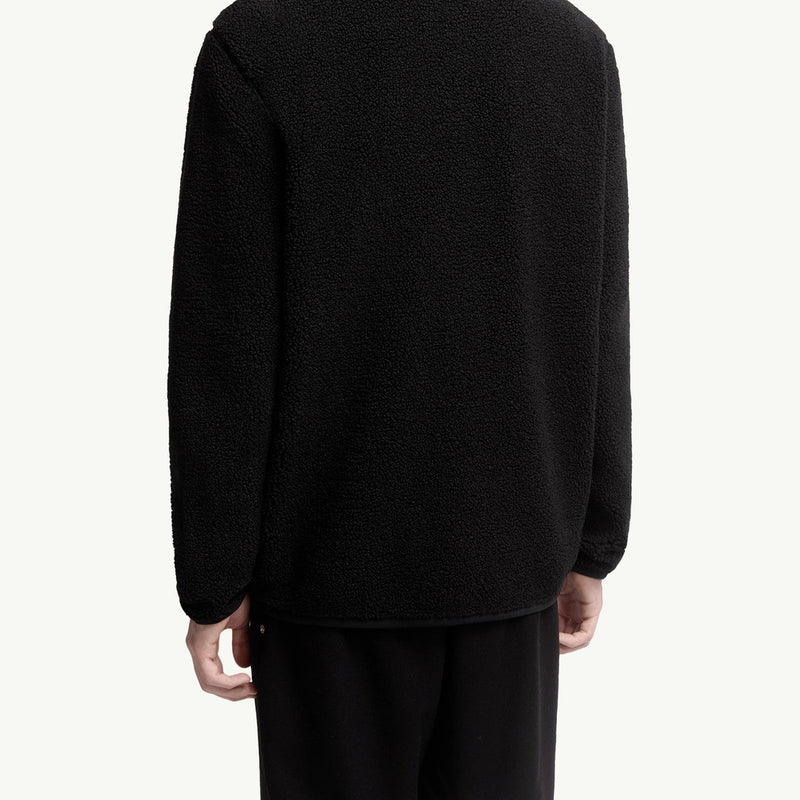 Teddy Zip-Up Sweatshirt with Pocket