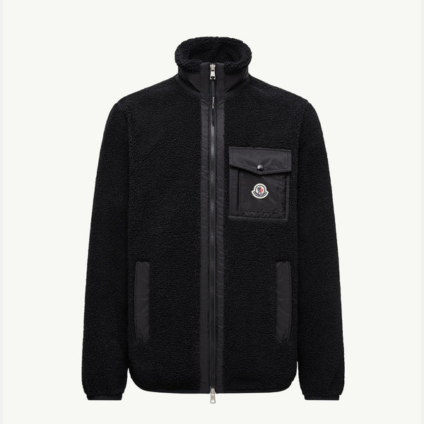 Teddy Zip-Up Sweatshirt with Pocket