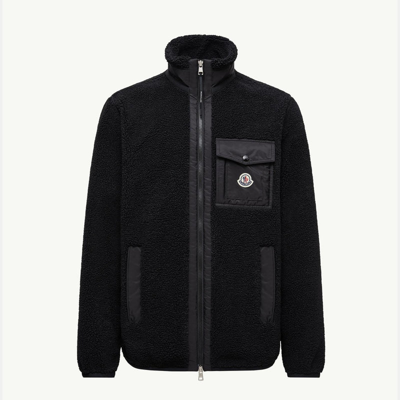 Teddy Zip-Up Sweatshirt with Pocket