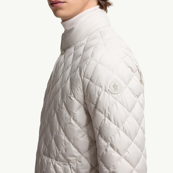 Oise Diamond-Quilted Short Down Jacket