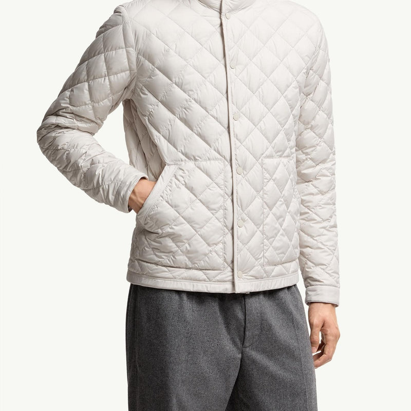 Oise Diamond-Quilted Short Down Jacket