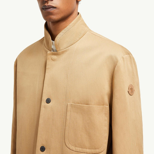 Jouere Cotton & Linen Shirt Jacket