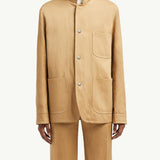 Jouere Cotton & Linen Shirt Jacket