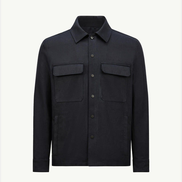 Callaqui Linen Shirt Jacket