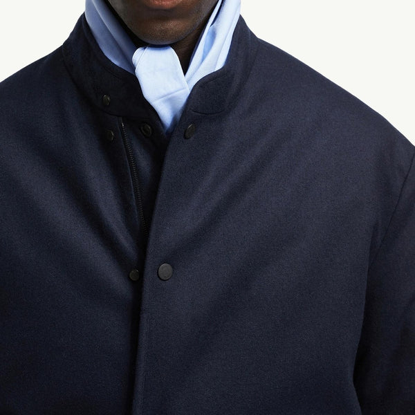 Bane Reversible Cashmere Short Down Jacket