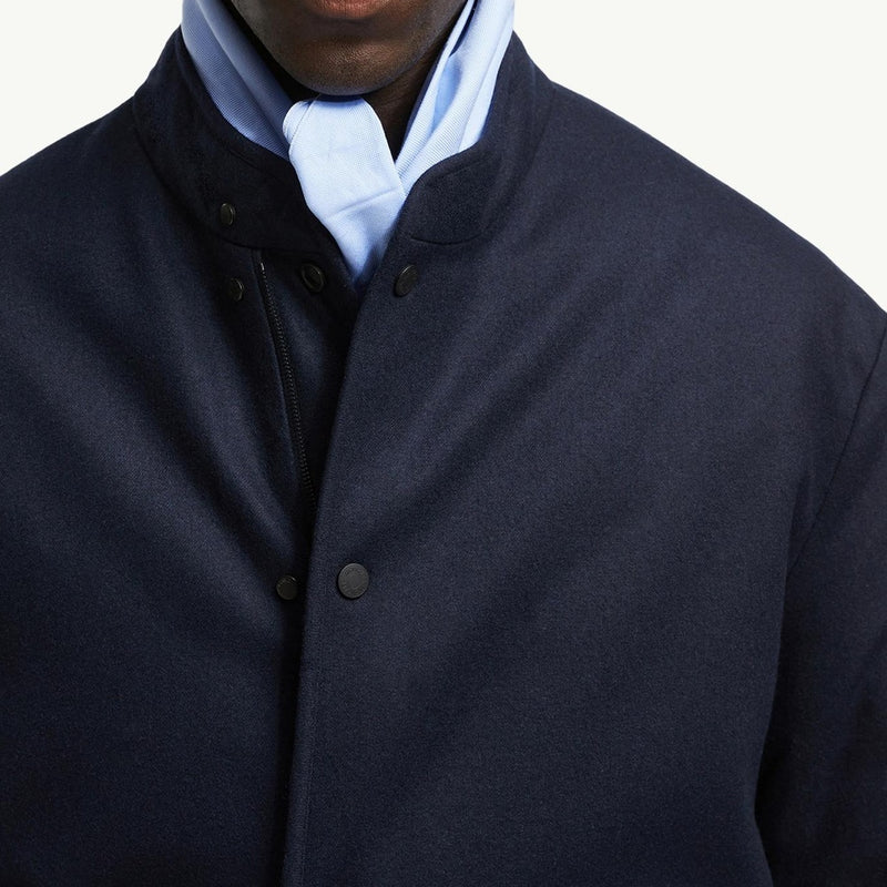 Bane Reversible Cashmere Short Down Jacket