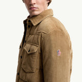 Gelt Corduroy Down Shirt Jacket
