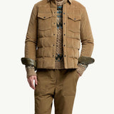 Gelt Corduroy Down Shirt Jacket