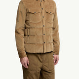 Gelt Corduroy Down Shirt Jacket