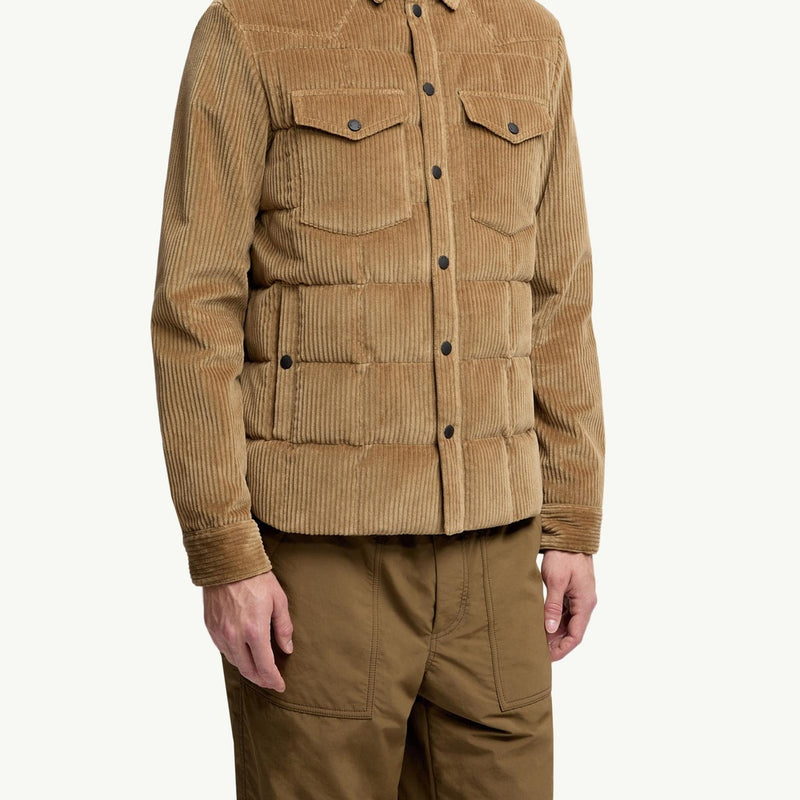 Gelt Corduroy Down Shirt Jacket
