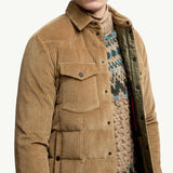 Gelt Corduroy Down Shirt Jacket