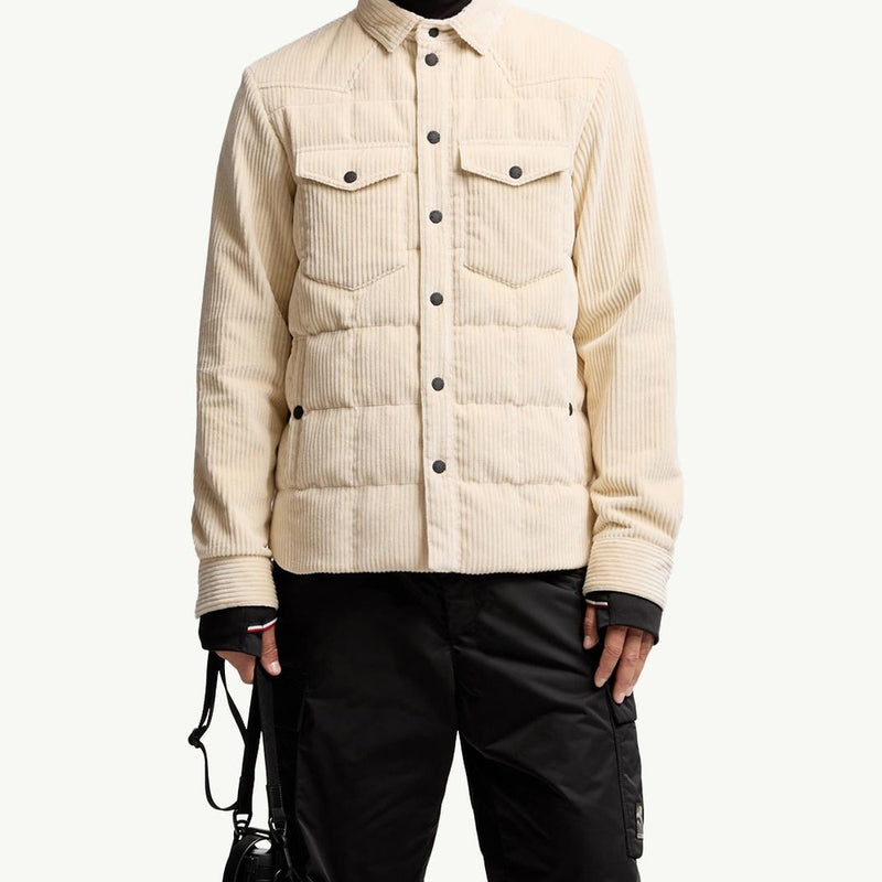 Gelt Corduroy Down Shirt Jacket