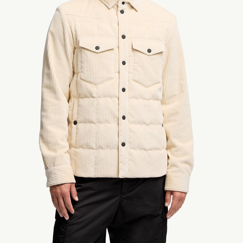 Gelt Corduroy Down Shirt Jacket