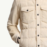 Gelt Corduroy Down Shirt Jacket