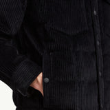 Gelt Corduroy Down Shirt Jacket