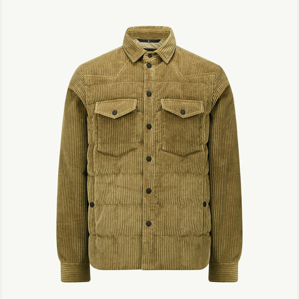 Gelt Corduroy Down Shirt Jacket