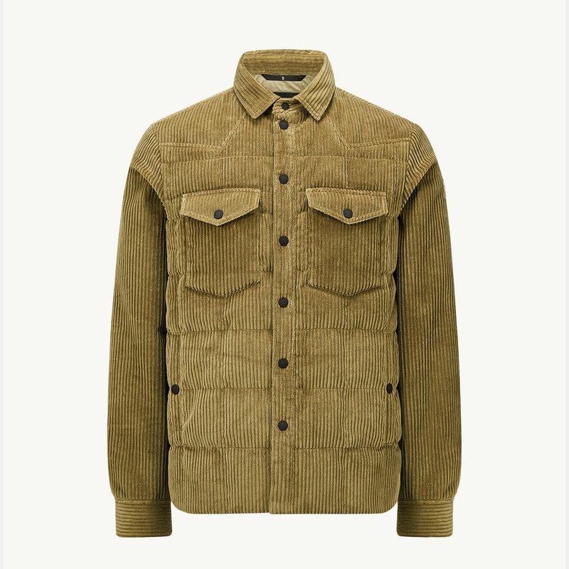 Gelt Corduroy Down Shirt Jacket