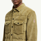 Gelt Corduroy Down Shirt Jacket
