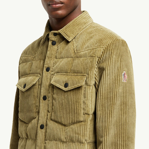 Gelt Corduroy Down Shirt Jacket