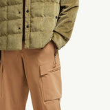 Gelt Corduroy Down Shirt Jacket