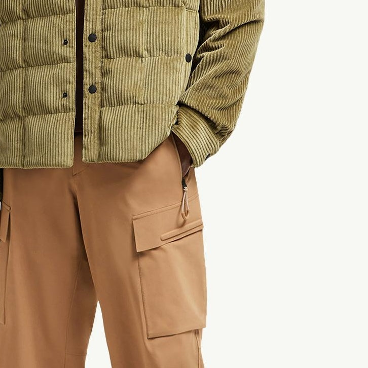 Gelt Corduroy Down Shirt Jacket