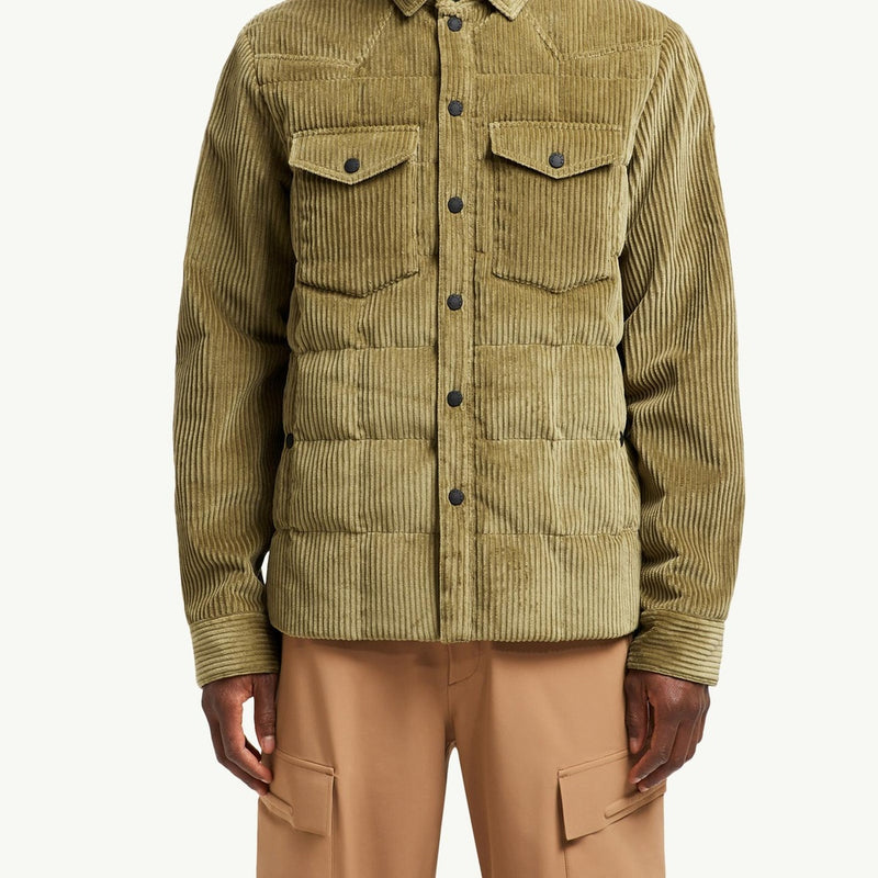Gelt Corduroy Down Shirt Jacket