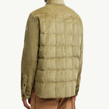 Gelt Corduroy Down Shirt Jacket