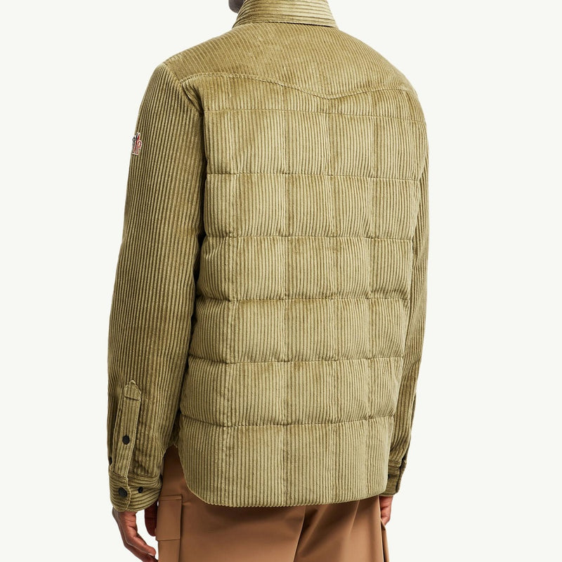 Gelt Corduroy Down Shirt Jacket